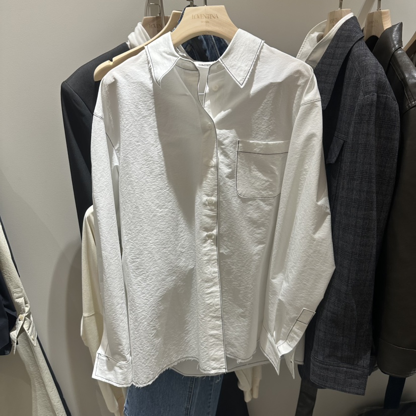 GENTLE B/LOVENTINA東大門實拍女裝新品時尚襯衫蕾絲衫GENTLE B/LOVENTINA襯衫/蕾絲衫圖色1