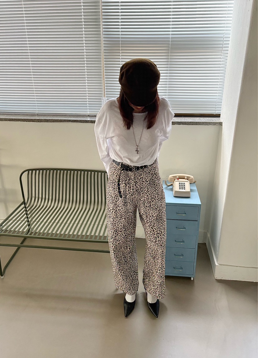 PLATFORM-L東大門代購女裝新款推薦休閑熱賣休閑褲不含腰帶PLATFORM-L休閑褲圖色2