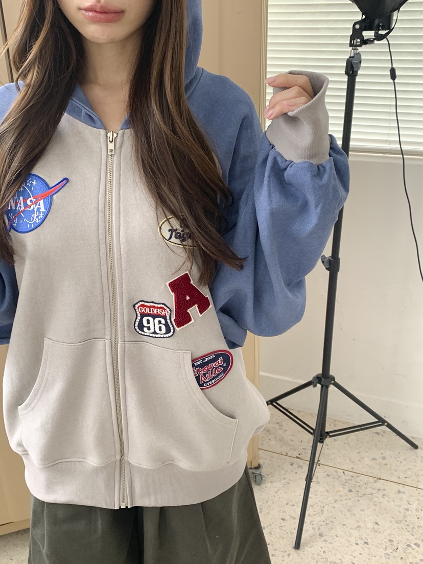 MAISONDEGLORY東大門實拍女裝新品真品推薦熱賣人氣休閑衛衣Maison de glory衛衣