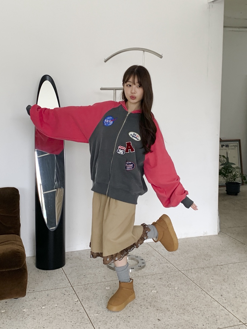 MAISONDEGLORY東大門實拍女裝新品真品推薦熱賣人氣休閑衛衣Maison de glory衛衣