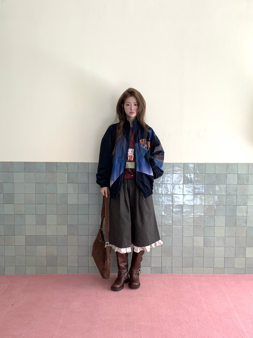 MAISONDEGLORY東大門直郵女士新品熱賣休閑人氣夾克防風衣Maison de glory夾克