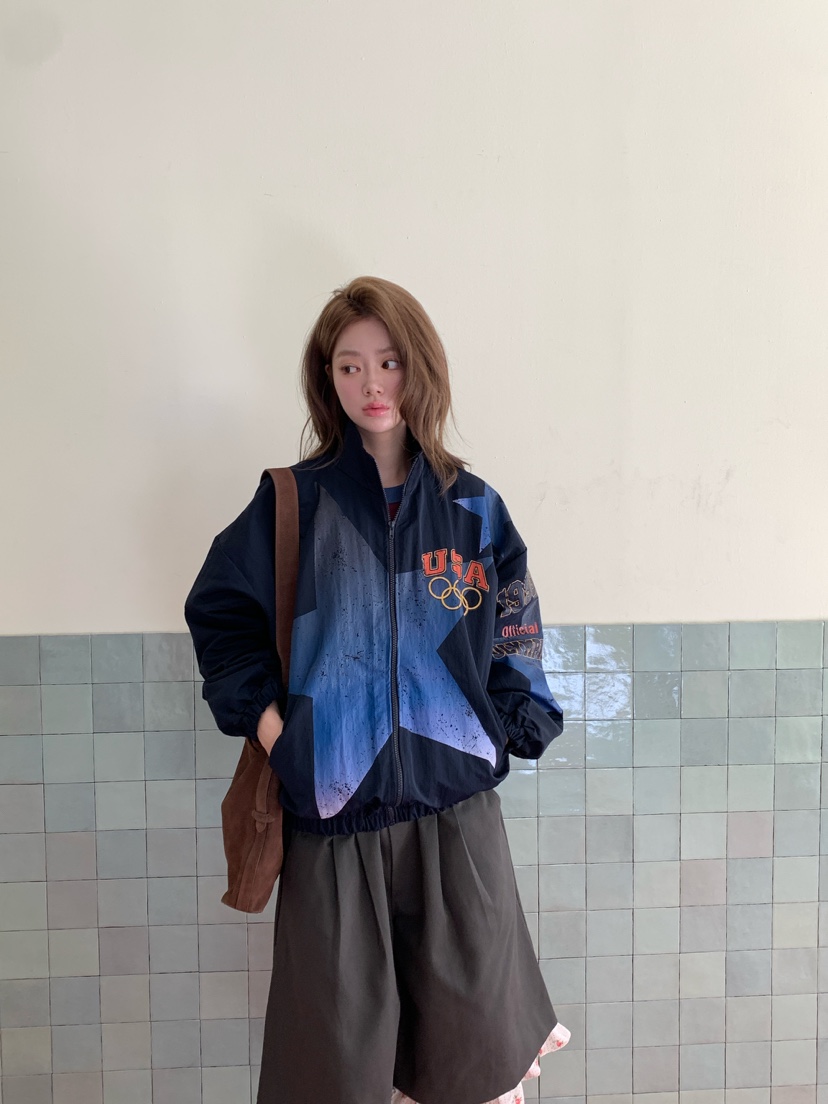 MAISONDEGLORY東大門直郵女士新品熱賣休閑人氣夾克防風衣Maison de glory夾克