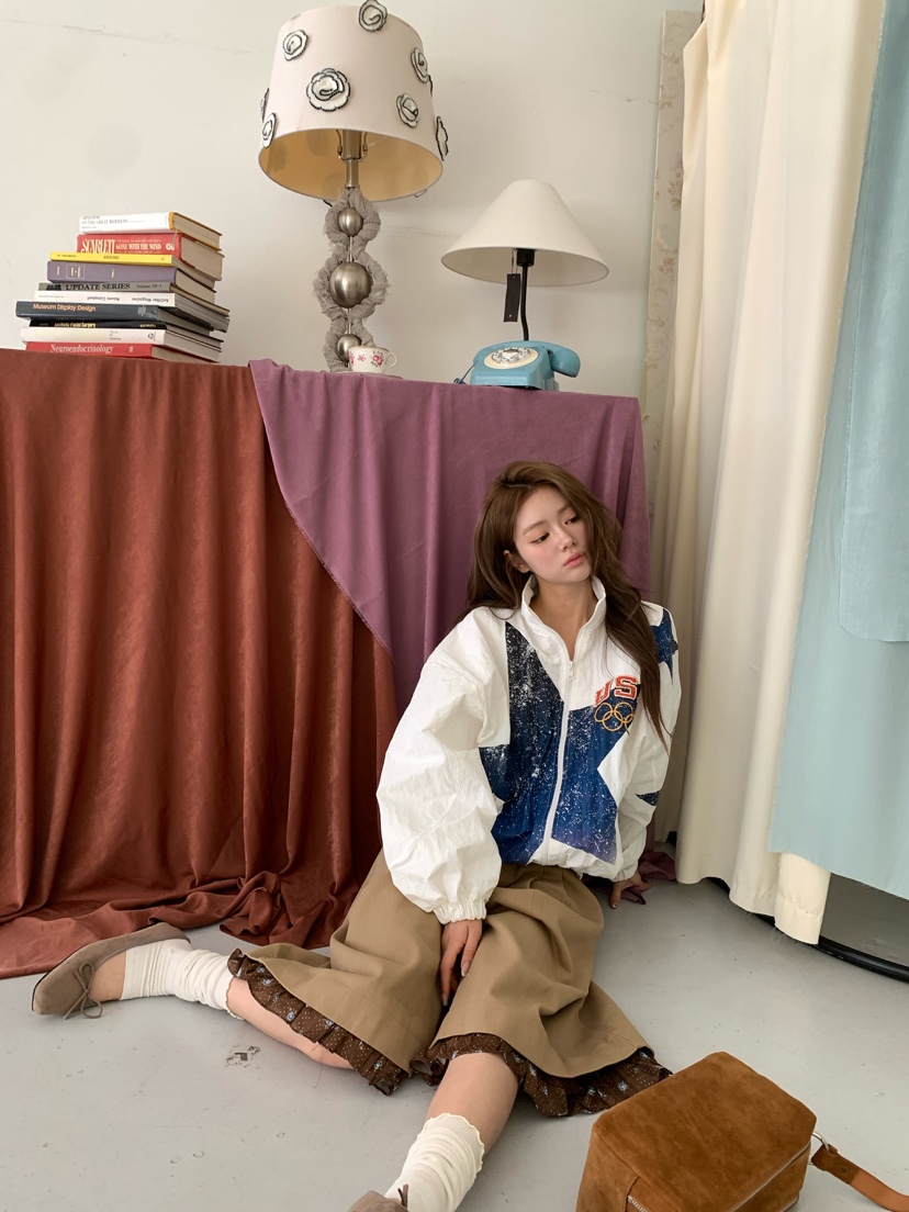 MAISONDEGLORY東大門直郵女士新品熱賣休閑人氣夾克防風衣Maison de glory夾克