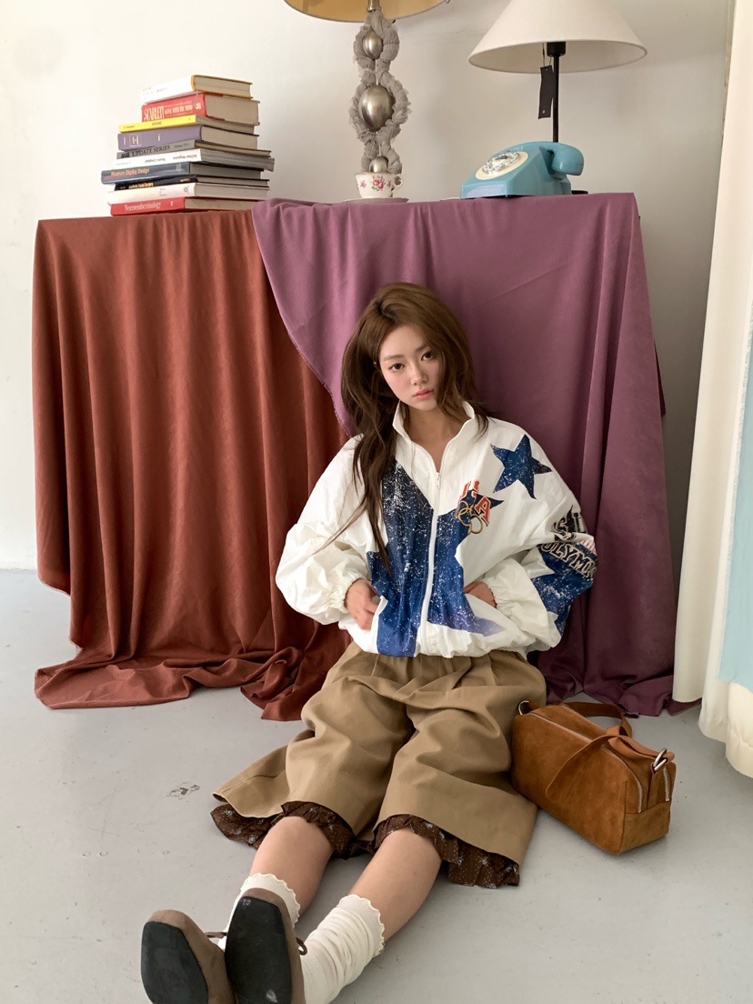 MAISONDEGLORY東大門直郵女士新品熱賣休閑人氣夾克防風衣Maison de glory夾克