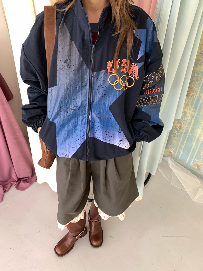 MAISONDEGLORY東大門直郵女士新品熱賣休閑人氣夾克防風衣Maison de glory夾克圖色2