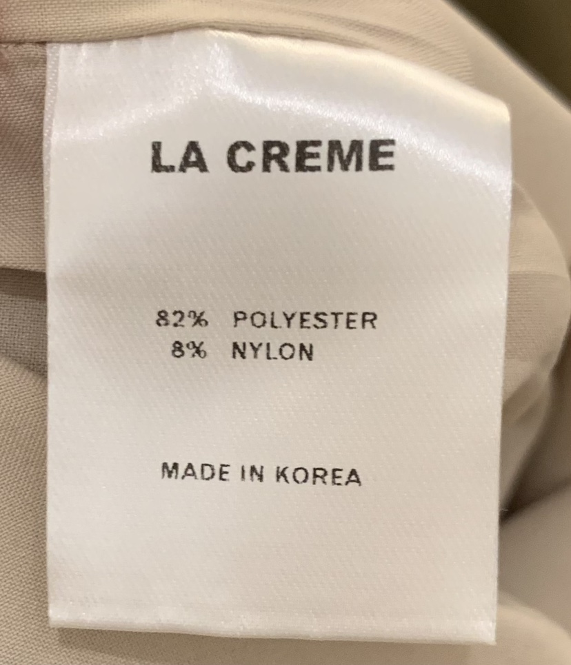 LA CREME東大門實拍女裝新品人氣時尚襯衫蕾絲衫口袋纖維LA CREME襯衫/蕾絲衫
