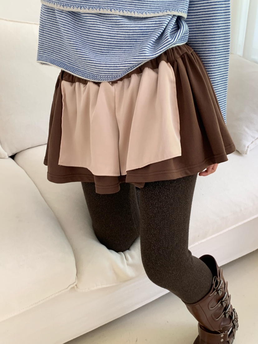 MAISONDEGLORY東大門實拍女士新品熱賣短裙不含褲子裹身裙Maison de glory短裙