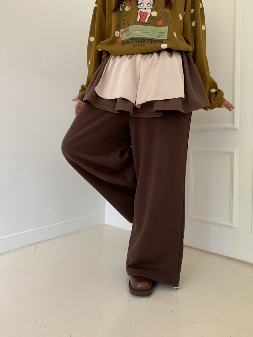 MAISONDEGLORY東大門實拍女士新品熱賣短裙不含褲子裹身裙Maison de glory短裙圖色2