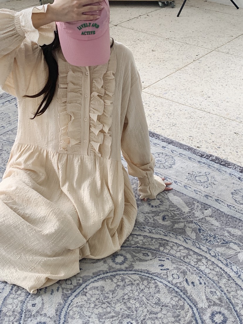 MAISONDEGLORY韓國代購女士新款熱賣人氣推薦時尚連衣裙復古Maison de glory連衣裙