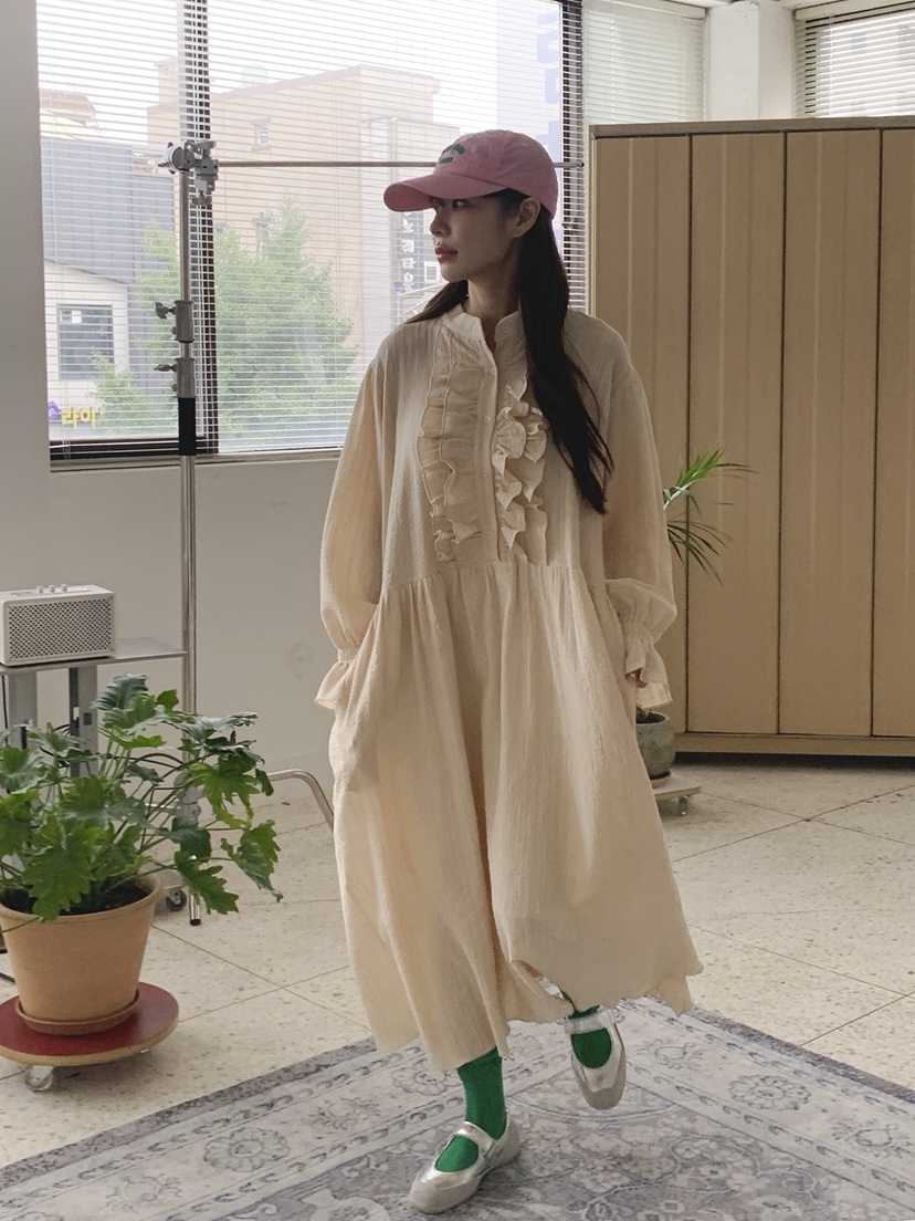 MAISONDEGLORY韓國代購女士新款熱賣人氣推薦時尚連衣裙復古Maison de glory連衣裙
