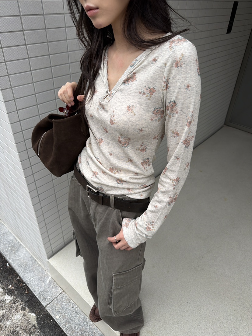 PETOT東大門代購女裝新款時尚人氣熱賣真品休閑推薦長袖T恤PETOT長袖T恤