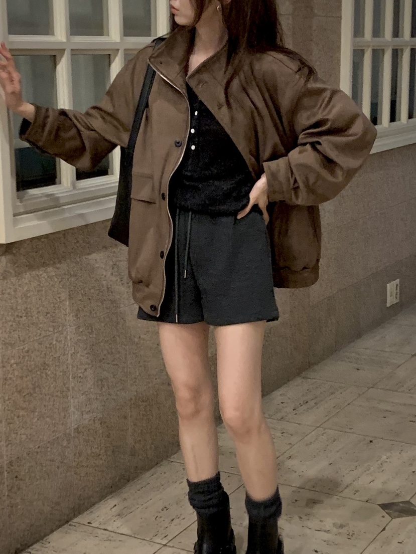 DEUO東大門實拍女士新品真品休閑人氣推薦時尚熱賣短褲羊毛DEUO短褲