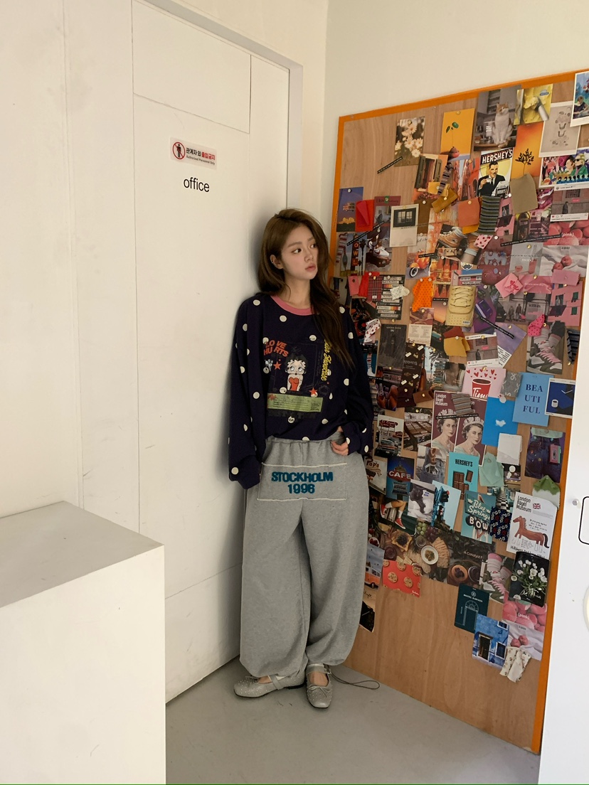 MAISONDEGLORY東大門實拍女裝新品時尚熱賣休閑推薦休閑褲Maison de glory休閑褲