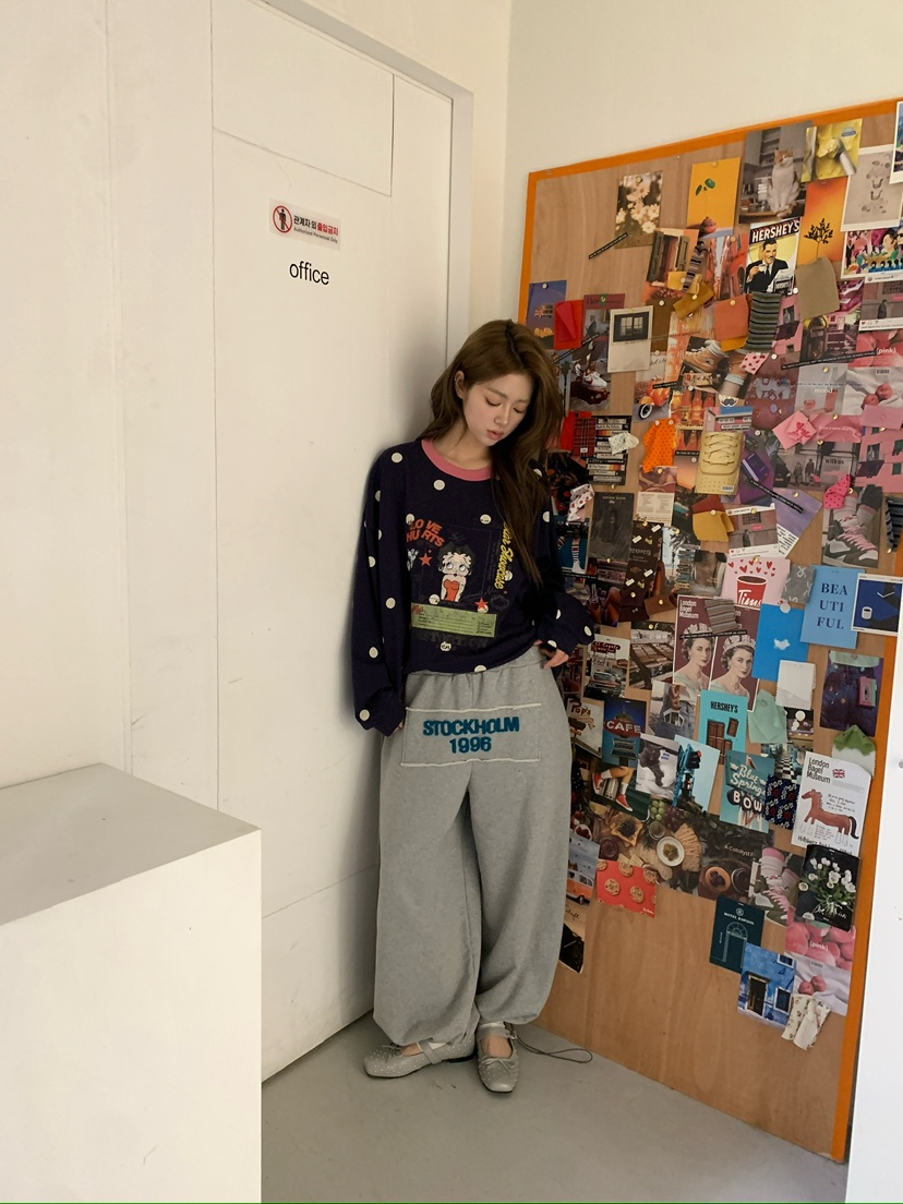 MAISONDEGLORY東大門實拍女裝新品時尚熱賣休閑推薦休閑褲Maison de glory休閑褲