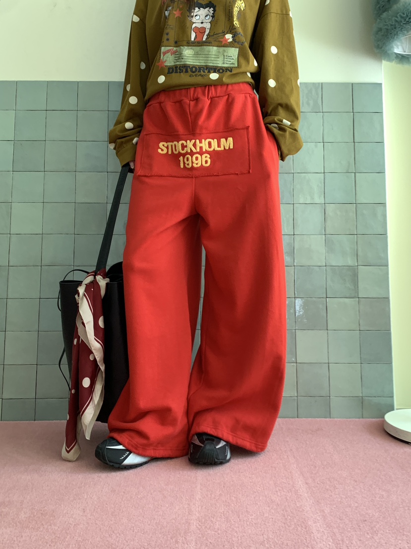 MAISONDEGLORY東大門實拍女裝新品時尚熱賣休閑推薦休閑褲Maison de glory休閑褲圖色1