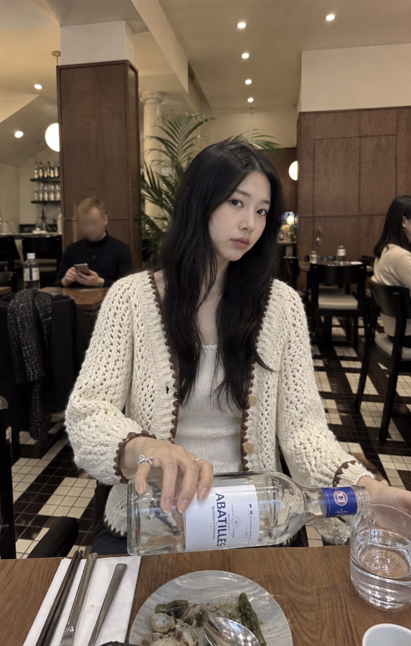 PAIRING韓國代購女裝新款休閑熱賣時尚針織衫手工針織開衫PAIRING針織衫