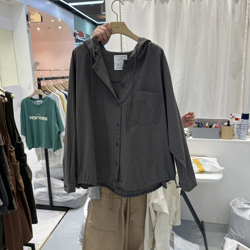 IN KIRA東大門直郵女士新品推薦時尚真品休閑襯衫蕾絲衫IN KIRA襯衫/蕾絲衫圖色4