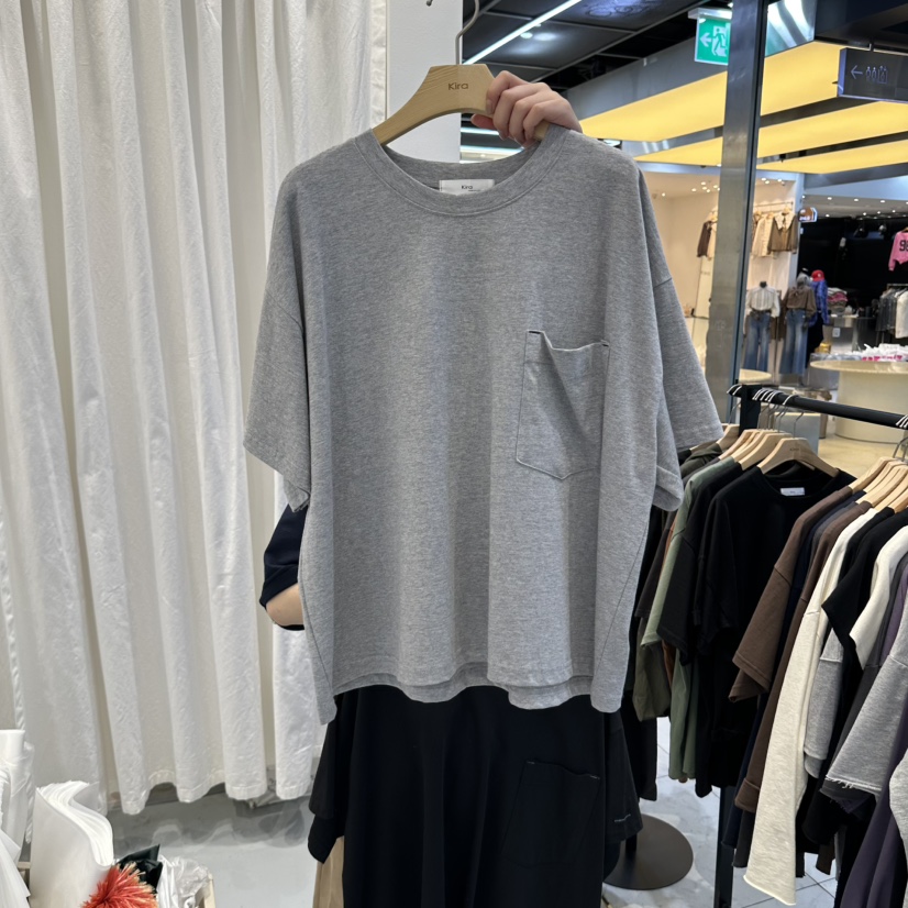 IN KIRA韓國直郵女裝新品推薦人氣休閑熱賣時尚真品T恤IN KIRAT恤圖色1