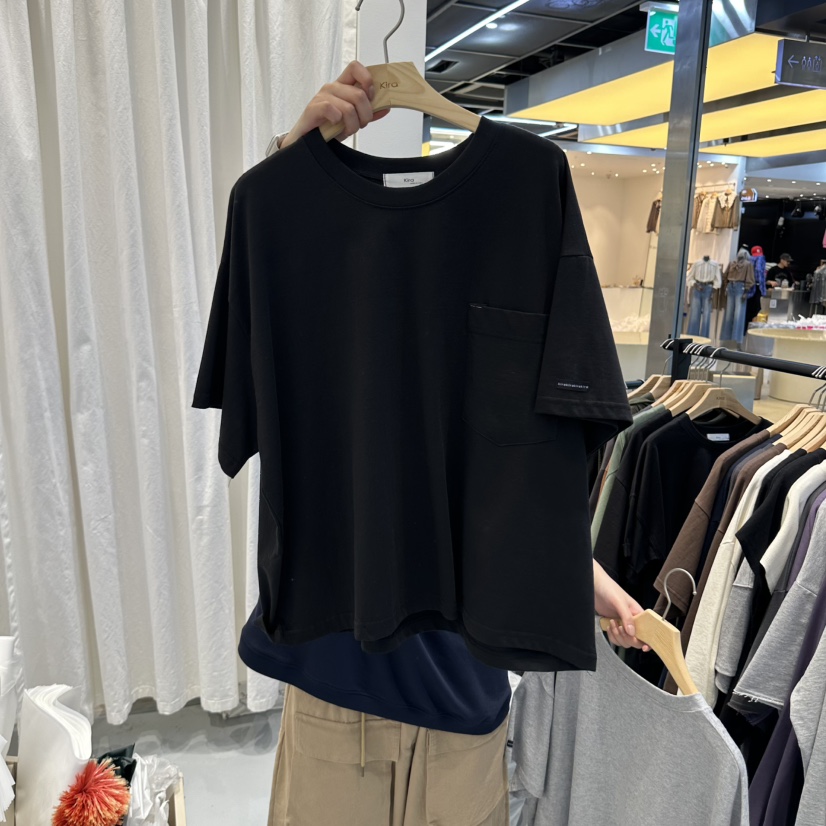 IN KIRA韓國直郵女裝新品推薦人氣休閑熱賣時尚真品T恤IN KIRAT恤圖色3