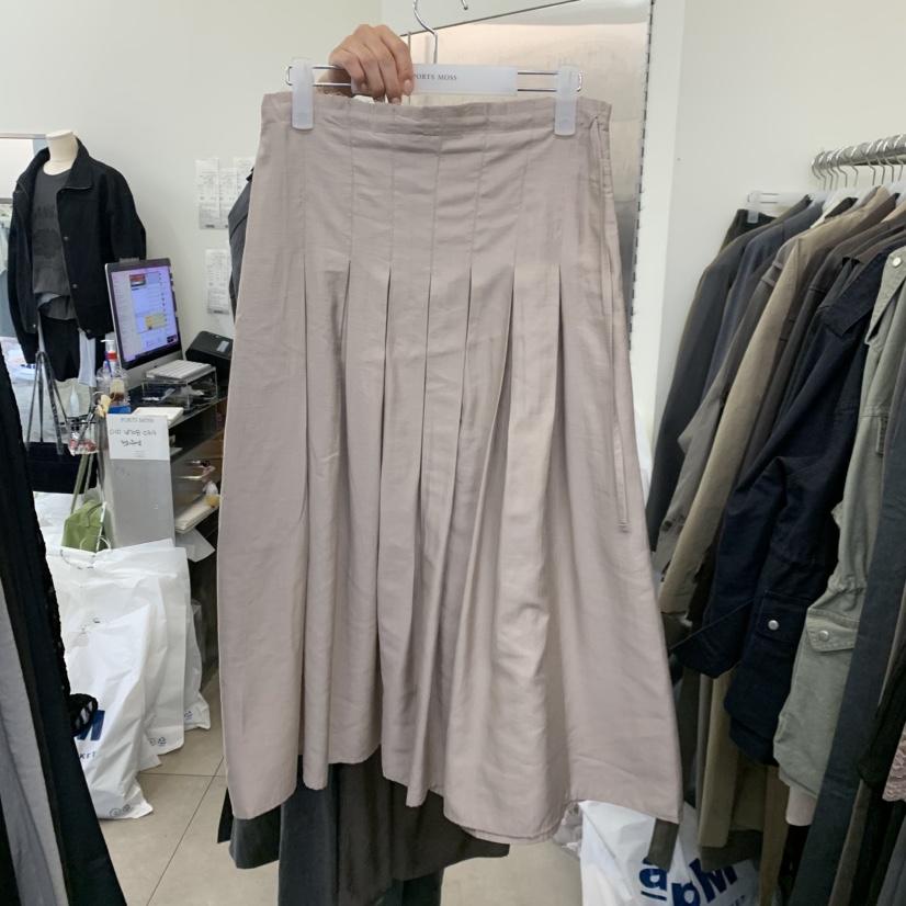 PORTS MOSS韓國直郵女士新品時尚人氣真品休閑半身裙中短裙PORTS_MOSS半身裙/中短裙圖色1米