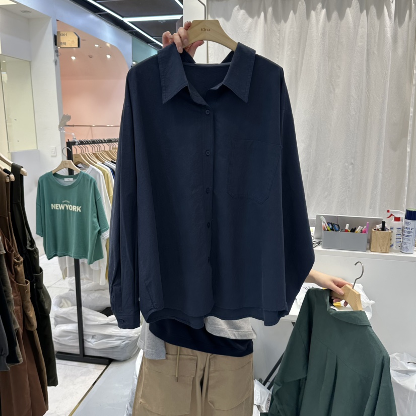 IN KIRA韓國代購女裝新品推薦真品休閑熱賣時尚襯衫蕾絲衫IN KIRA襯衫/蕾絲衫圖色3