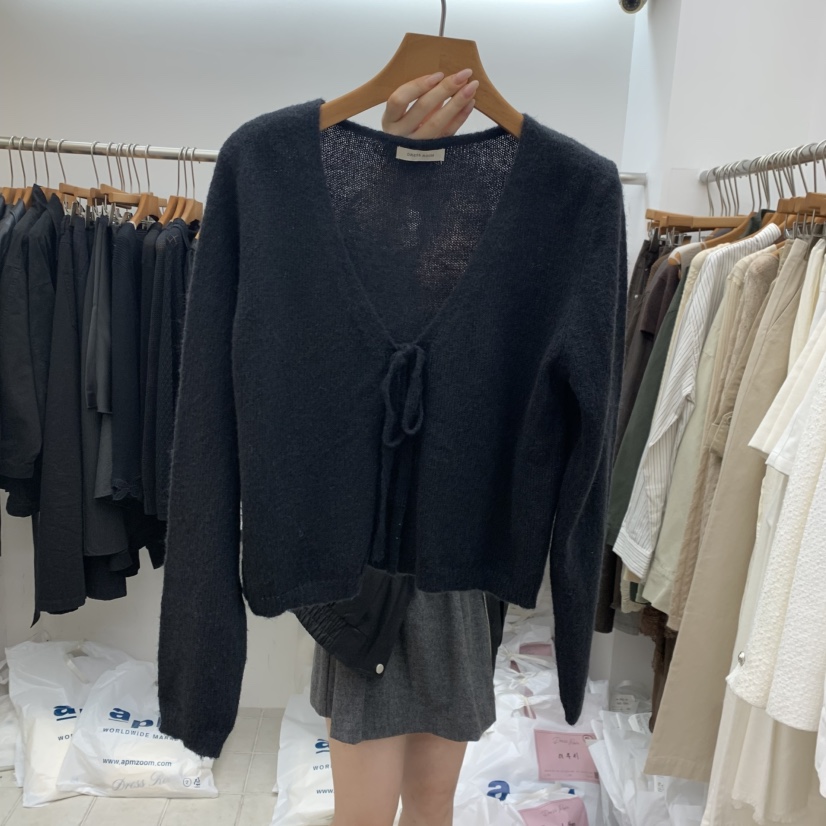 DRESS ROOM韓國代購女士新款推薦休閑熱賣人氣開衫不含內搭DRESS ROOM開衫圖色3