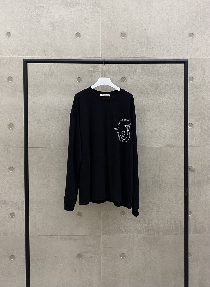 MUCH MORE/JACKPOT東大門直郵女裝新款真品推薦長袖T恤MUCH MORE/JACKPOT長袖T恤圖色6黑色
