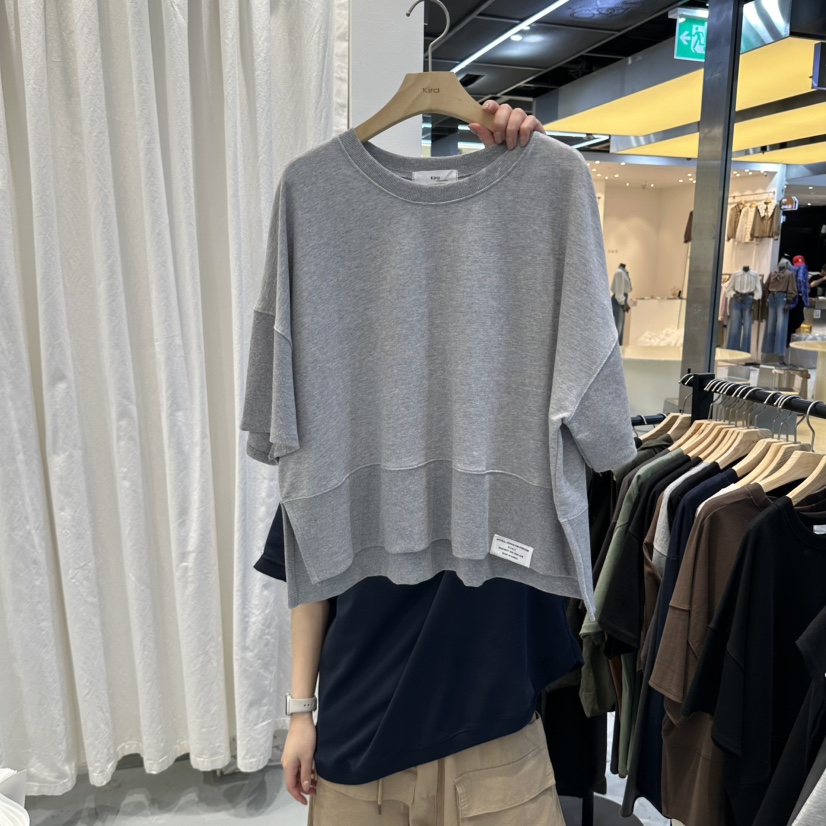 IN KIRA韓國直郵女裝新品推薦真品人氣時尚熱賣休閑T恤IN KIRAT恤圖色2