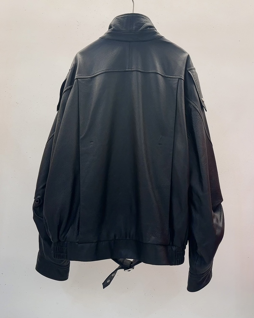 AWESOME東大門實拍女士新品推薦時尚熱賣真品休閑皮衣牛皮AWESOME皮衣