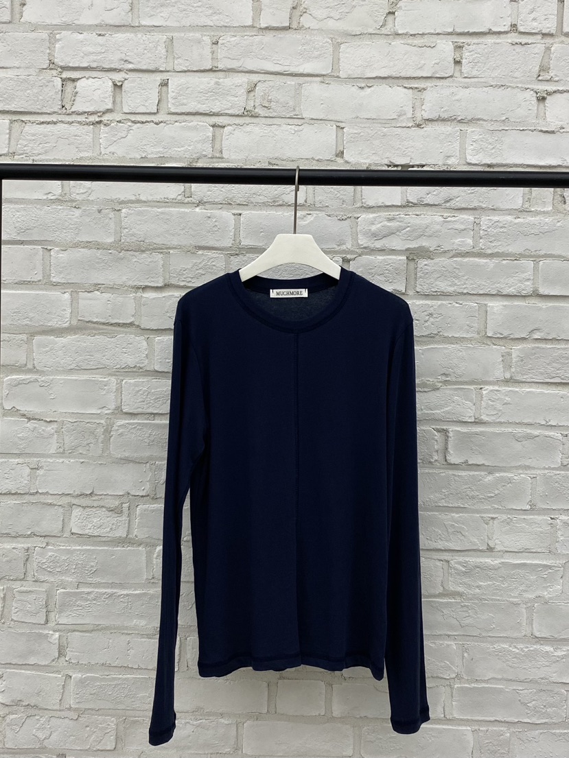 MUCH MORE/JACKPOT東大門直郵女士新品真品推薦長袖T恤MUCH MORE/JACKPOT長袖T恤圖色7深藍色