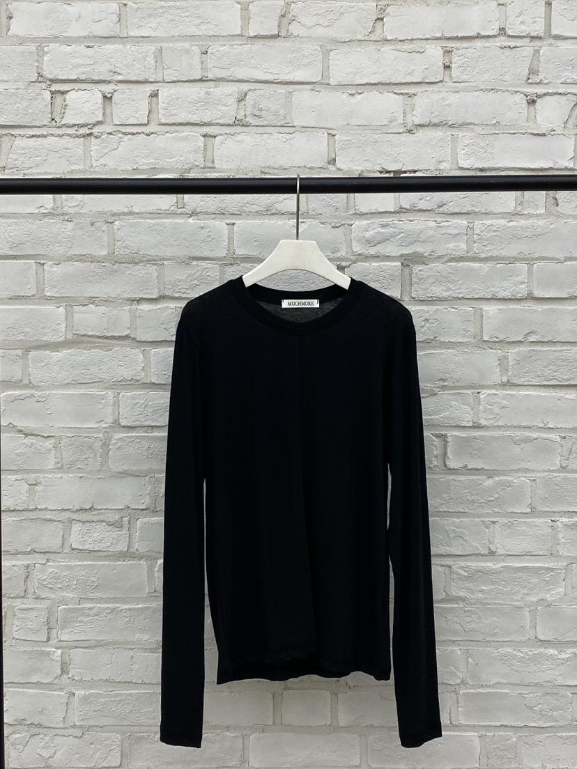MUCH MORE/JACKPOT東大門直郵女士新品真品推薦長袖T恤MUCH MORE/JACKPOT長袖T恤圖色8黑色