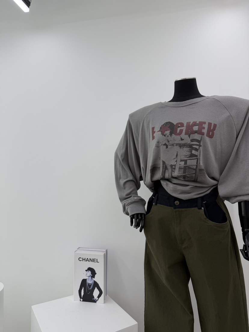 RED-A東大門直郵女士新款推薦時尚熱賣休閑真品人氣長袖T恤RED-A長袖T恤