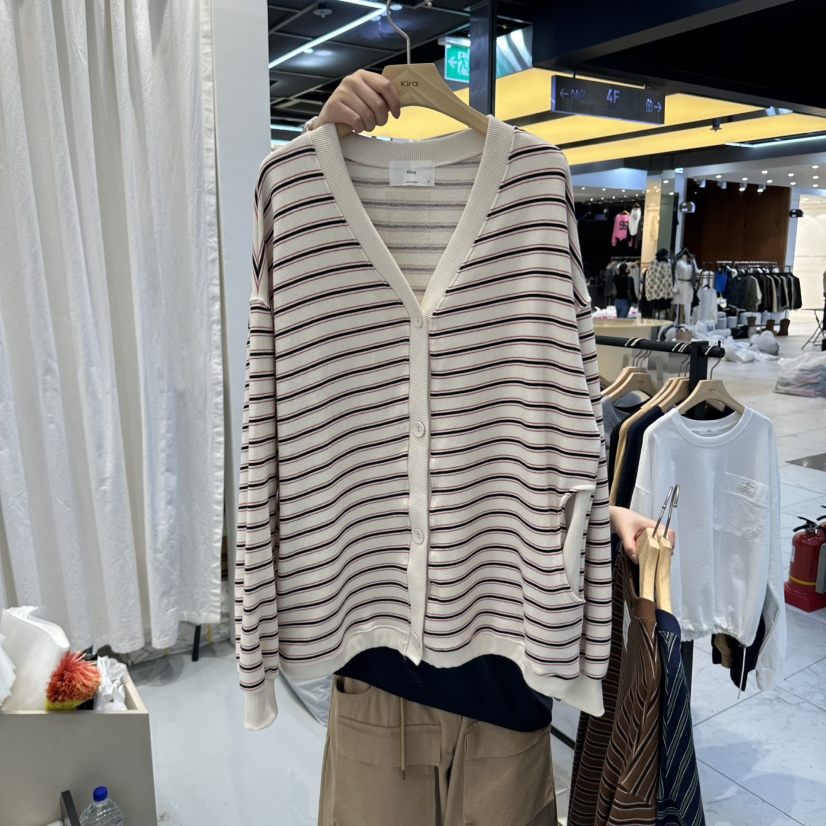IN KIRA東大門代購女裝新品熱賣時尚休閑真品針織衫開衫IN KIRA針織衫圖色1