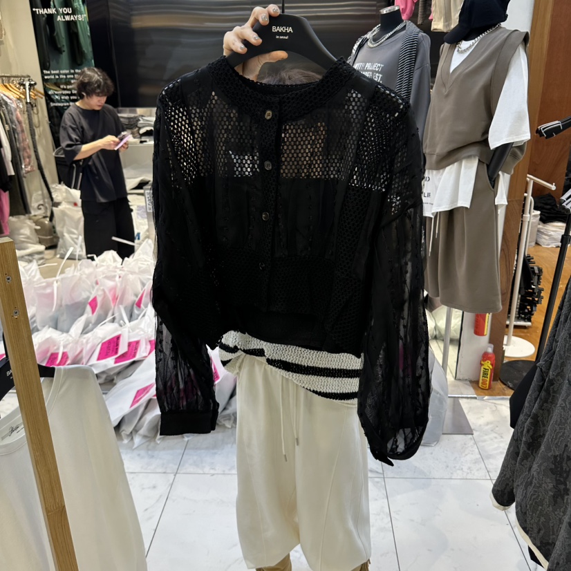 BAKHA東大門代購女裝新款休閑真品人氣推薦時尚熱賣開衫CHARLES THE SECOND/CHEAP-CHIC開衫圖色2