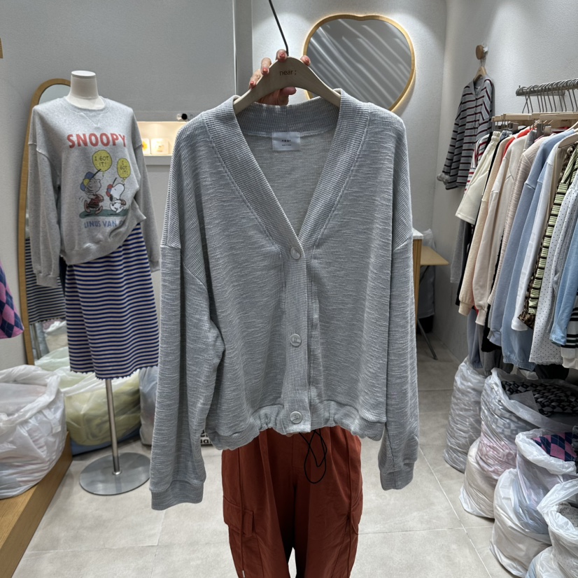 NEAR東大門直郵女士新品真品時尚人氣休閑推薦開衫羊毛開襟NEAR開衫圖色3