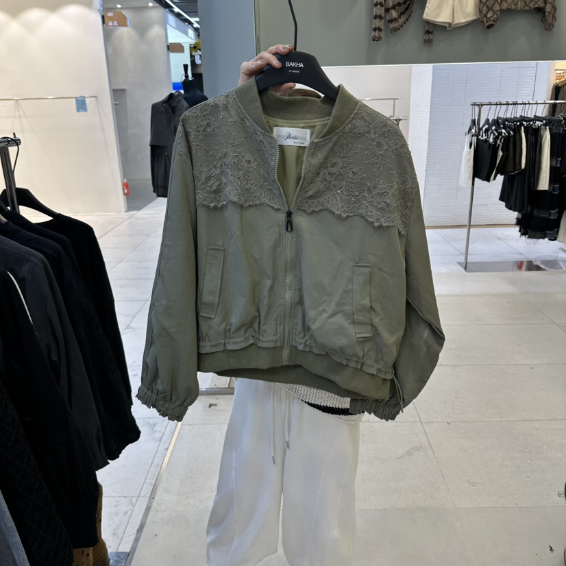 BAKHA東大門代購女裝新款熱賣真品人氣休閑時尚推薦夾克CHARLES THE SECOND/CHEAP-CHIC夾克圖色1