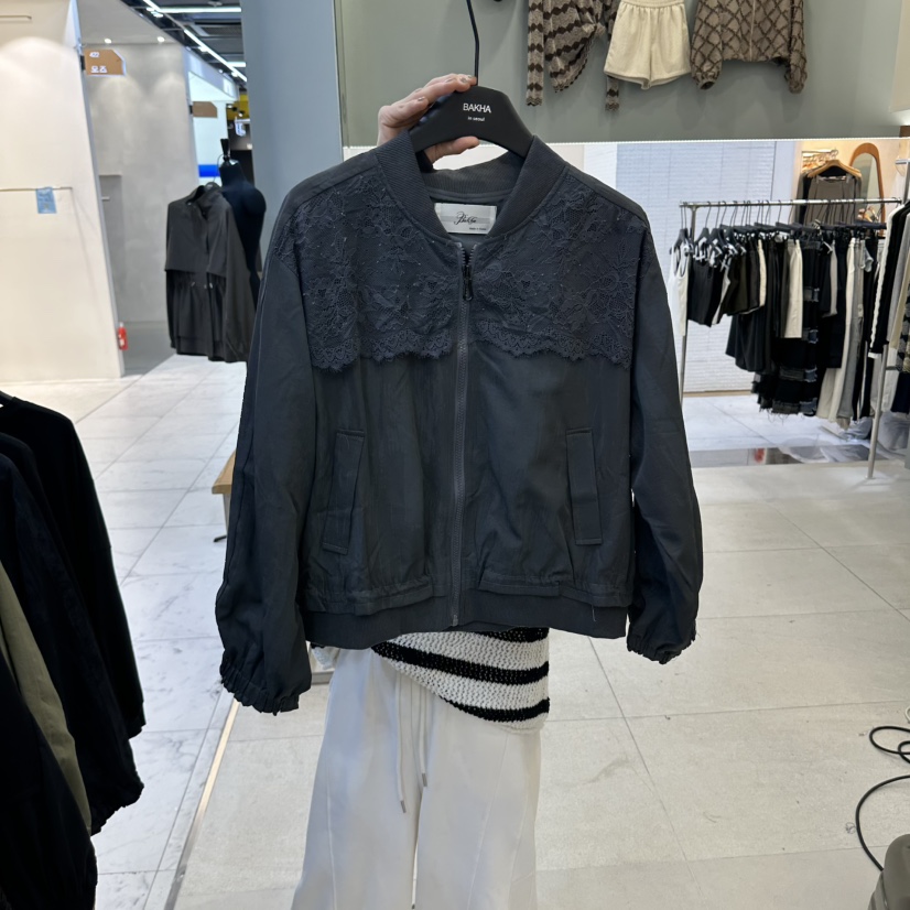 BAKHA東大門代購女裝新款熱賣真品人氣休閑時尚推薦夾克CHARLES THE SECOND/CHEAP-CHIC夾克圖色2