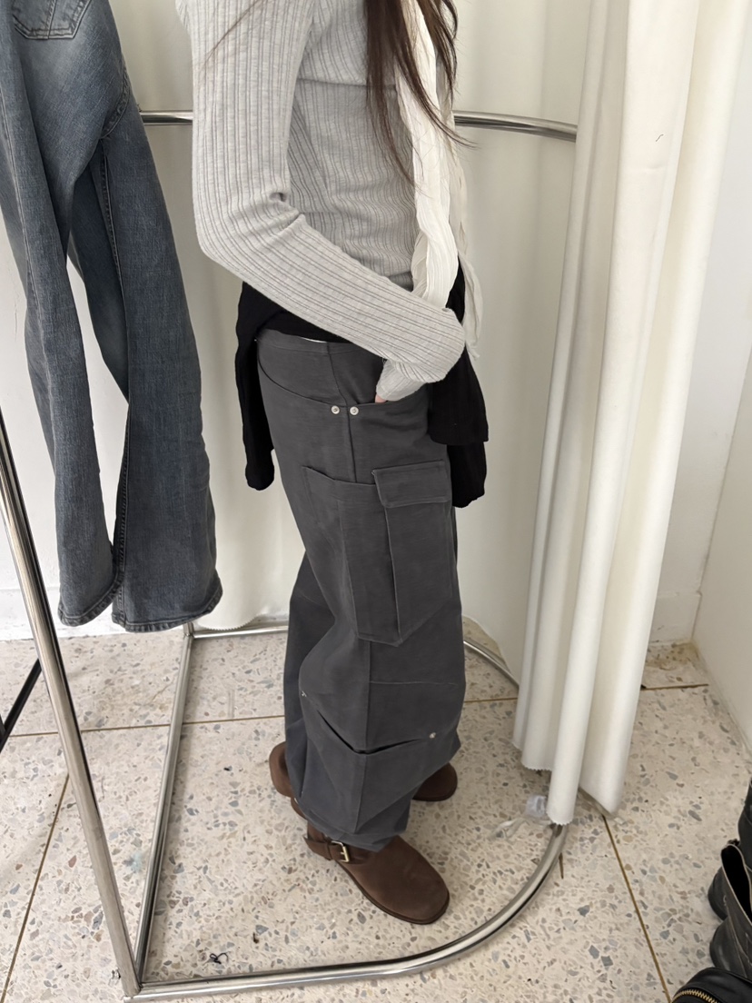 MUGE東大門實拍女裝新品休閑人氣真品熱賣休閑褲不含腰帶MUGE休閑褲