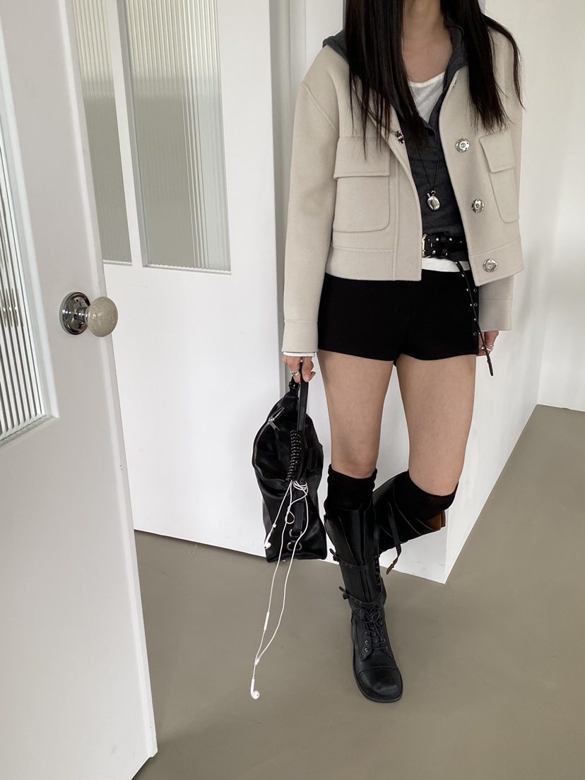 Verbena韓國代購女裝新款熱賣休閑推薦真品時尚人氣夾克Verbena夾克