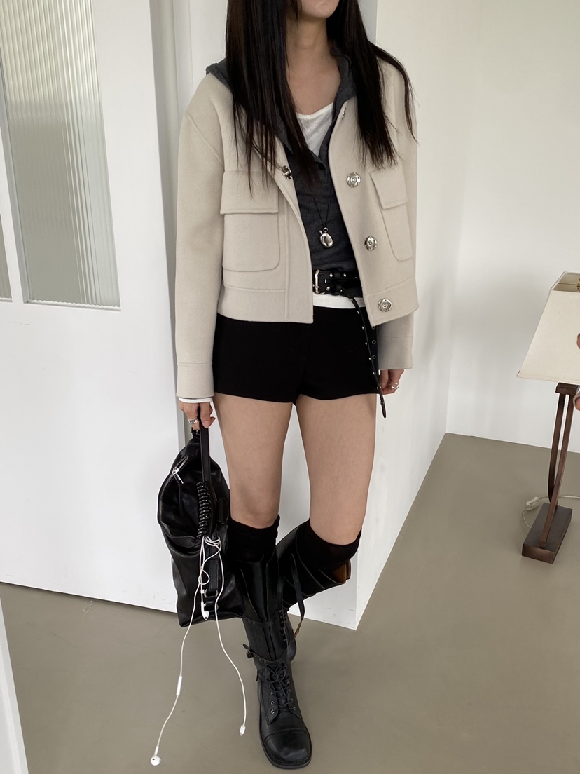 Verbena韓國代購女裝新款熱賣休閑推薦真品時尚人氣夾克Verbena夾克