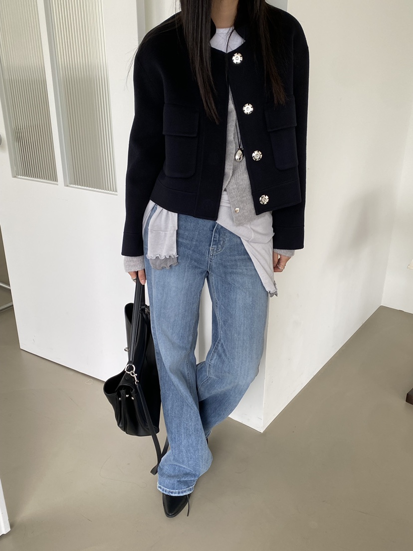 Verbena韓國代購女裝新款熱賣休閑推薦真品時尚人氣夾克Verbena夾克