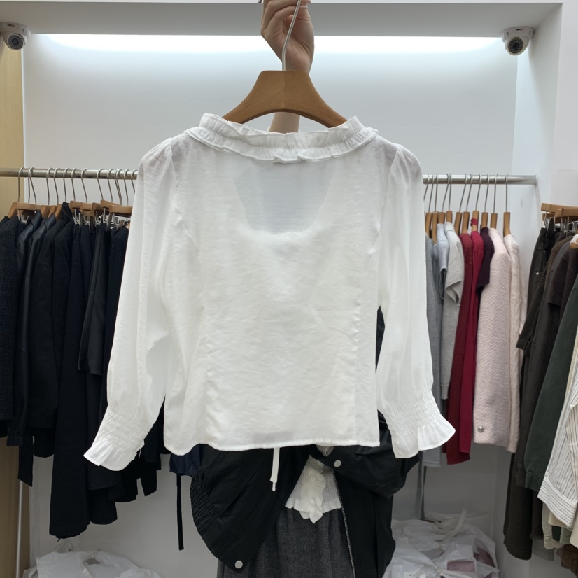 DRESS ROOM東大門直郵女裝新品休閑真品熱賣人氣襯衫蕾絲衫DRESS ROOM襯衫/蕾絲衫