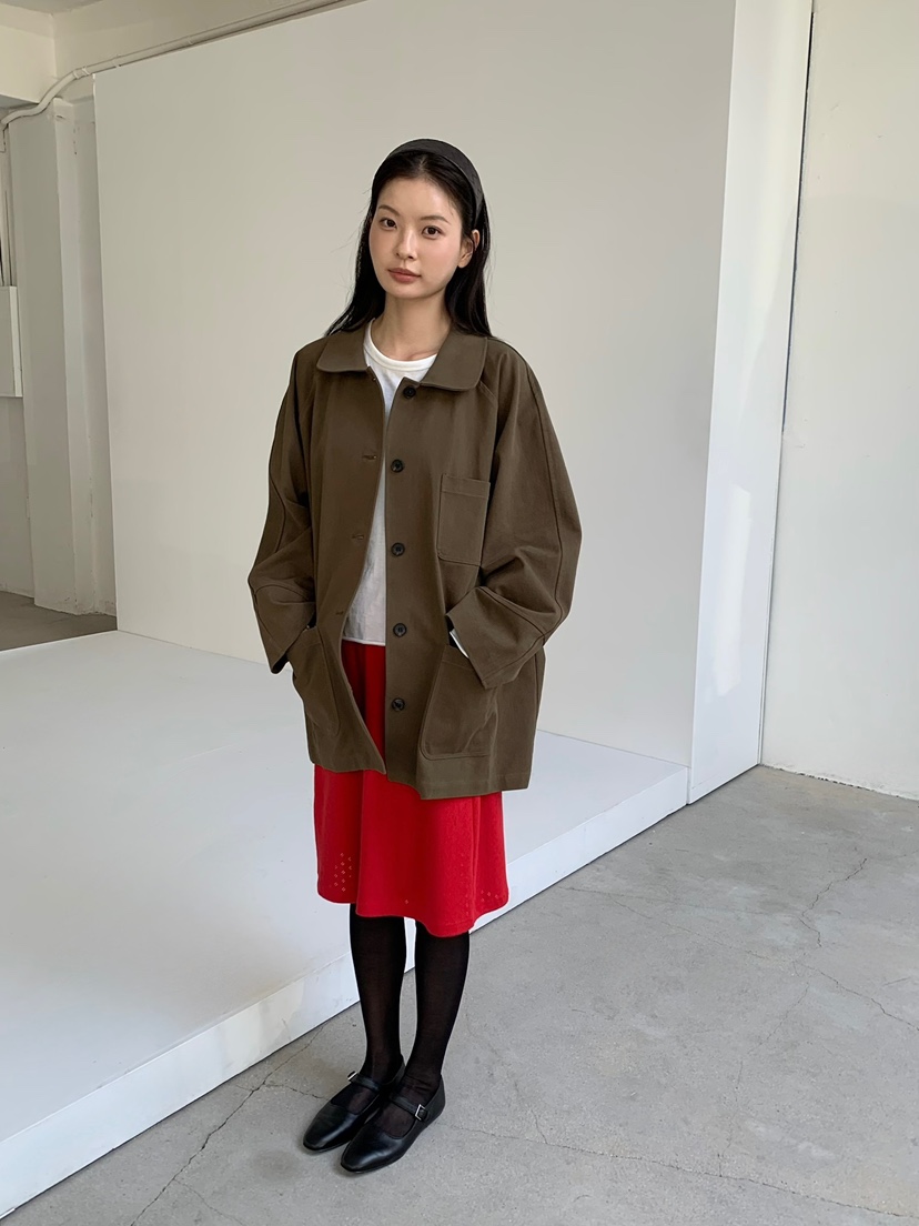 LOVEMYSANTA韓國代購女士新款休閑推薦時尚半身裙中短裙蕾絲LOVEMYSANTA半身裙/中短裙