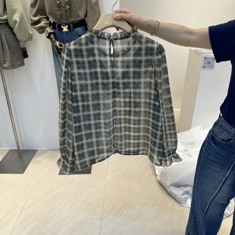 2AN.B韓國代購女裝新款真品休閑熱賣推薦人氣襯衫蕾絲衫2AN.B襯衫/蕾絲衫