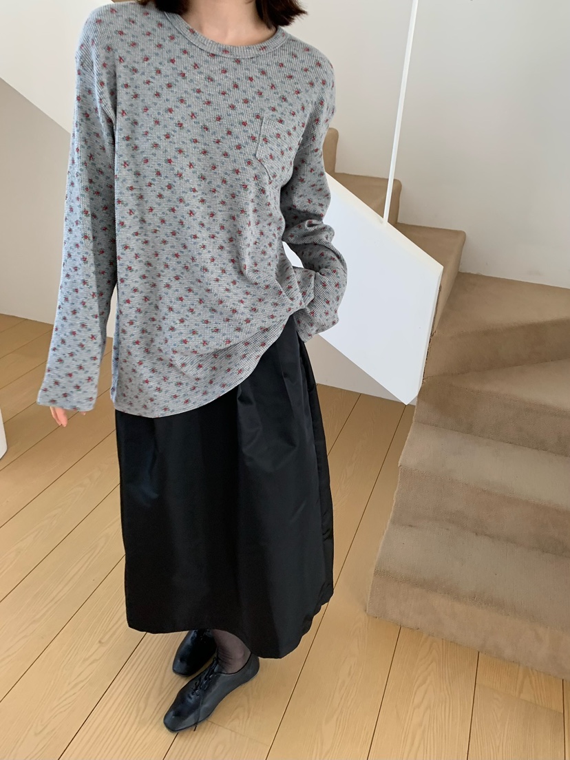 LOVEMYSANTA東大門直郵女士新款人氣真品休閑推薦長袖T恤LOVEMYSANTA長袖T恤圖色2灰色
