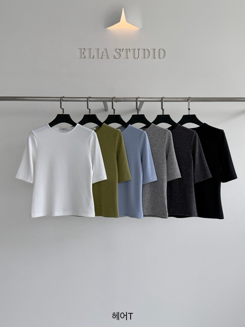 ELIA韓國代購女裝新品熱賣人氣休閑推薦時尚真品T恤ELIAT恤