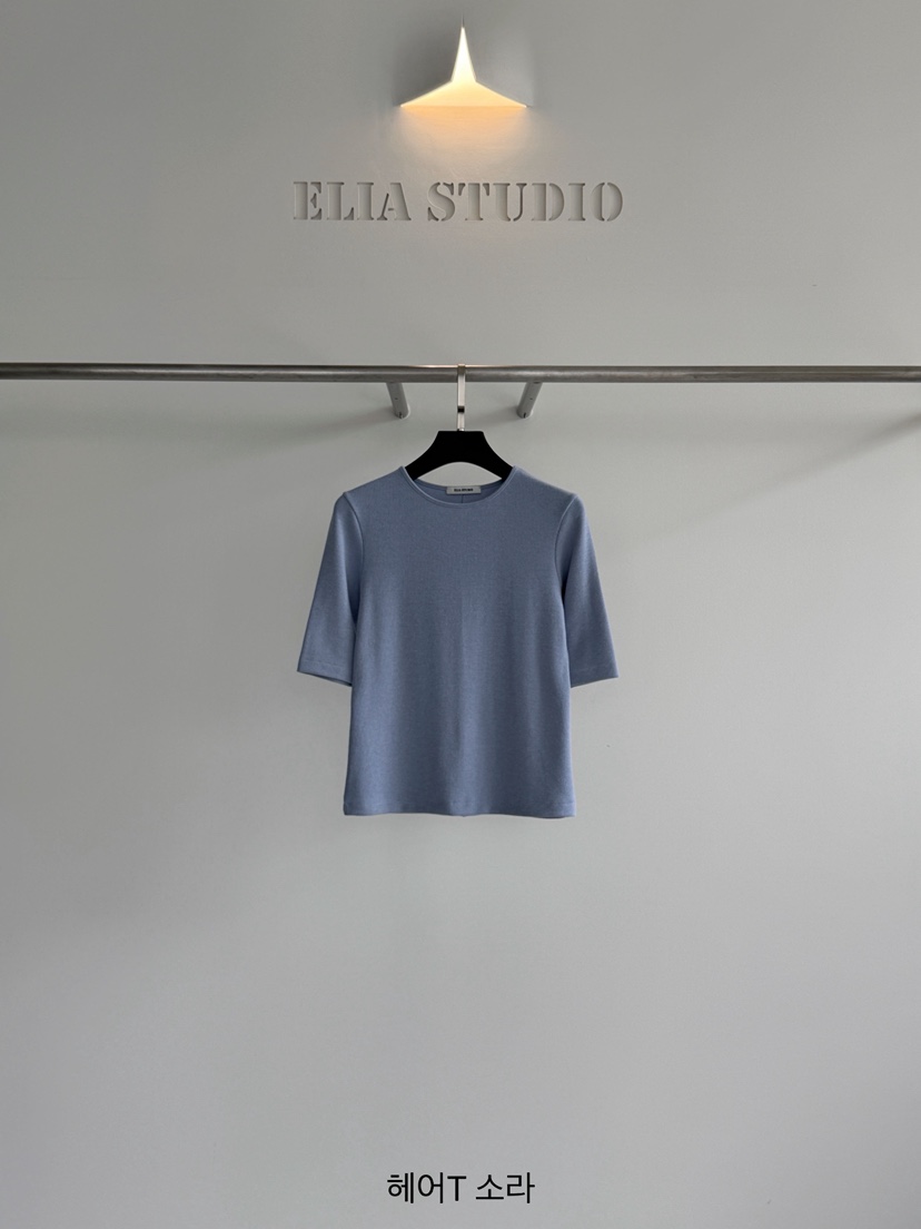 ELIA韓國代購女裝新品熱賣人氣休閑推薦時尚真品T恤ELIAT恤圖色3