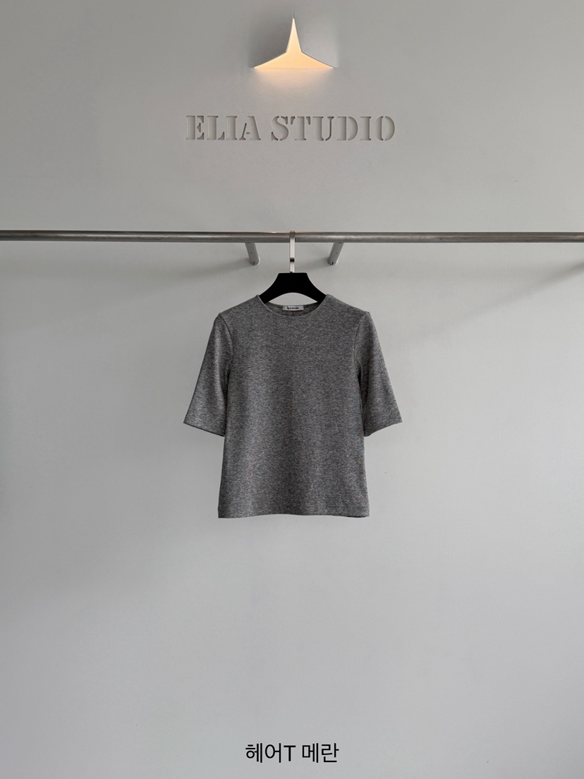ELIA韓國代購女裝新品熱賣人氣休閑推薦時尚真品T恤ELIAT恤圖色4