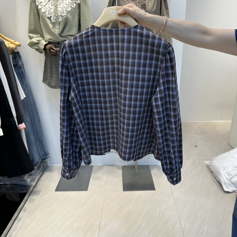 2AN.B韓國直郵女裝新品熱賣人氣真品時尚休閑襯衫蕾絲衫2AN.B襯衫/蕾絲衫