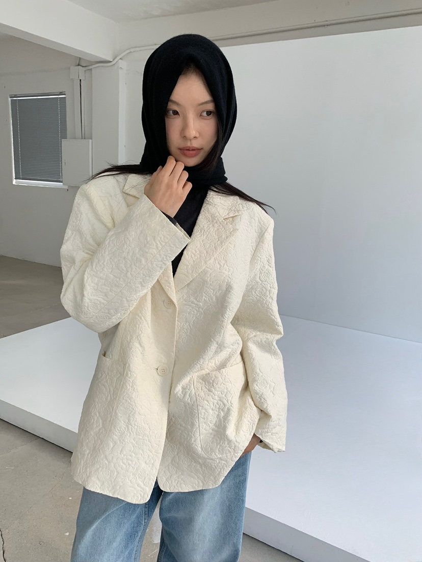 LOVEMYSANTA東大門直郵女裝新品真品休閑推薦時尚夾克提花LOVEMYSANTA夾克